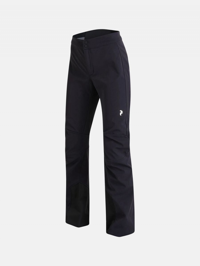 Peak Performance Stretch Women's Ski Pants Black | KXH49-786