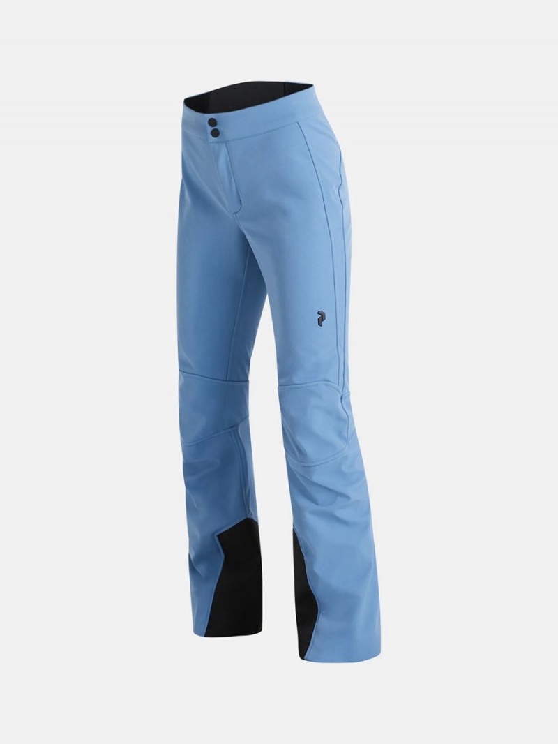 Peak Performance Stretch Women's Ski Pants Blue | KPX18-729