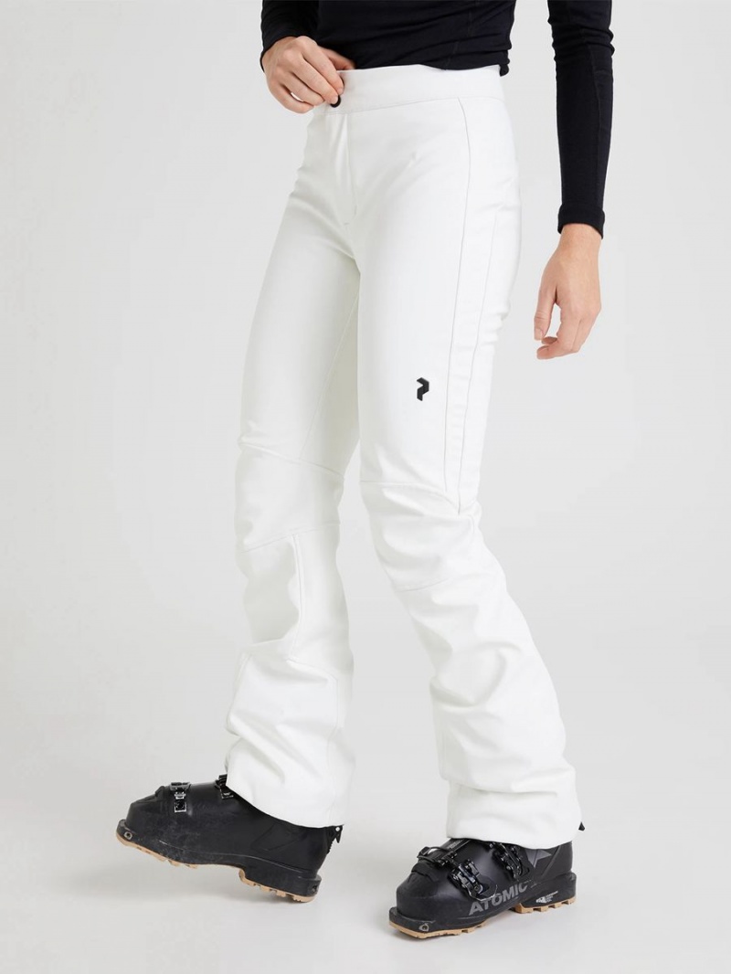 Peak Performance Stretch Women's Ski Pants White | NMU88-385