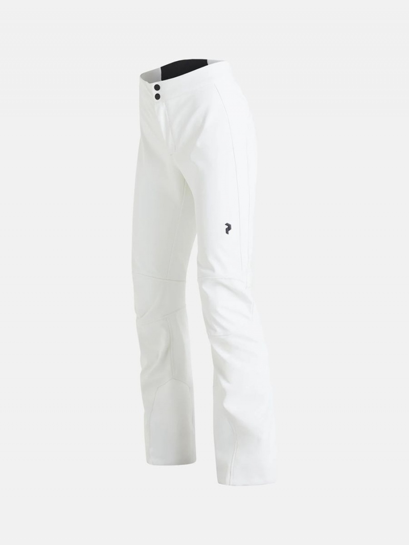 Peak Performance Stretch Women's Ski Pants White | NMU88-385