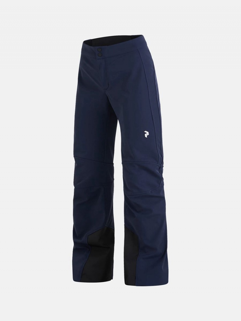 Peak Performance Stretch Women's Ski Pants Navy | FYR06-801