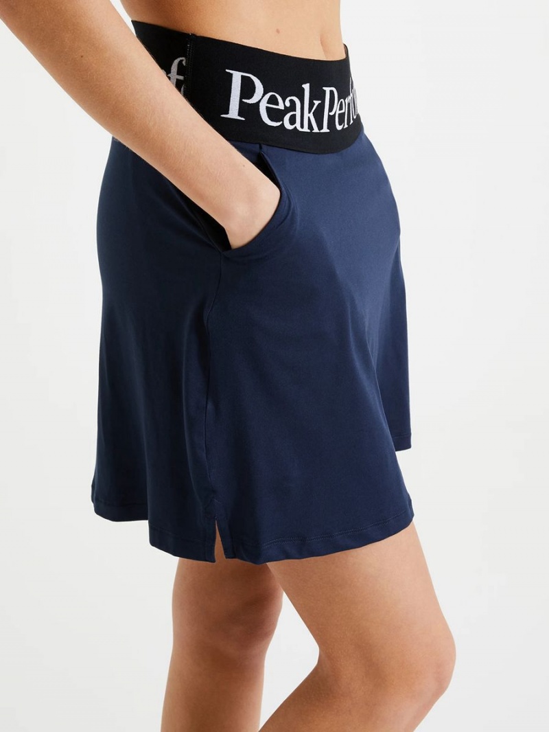 Peak Performance Turf Women's Skirt Navy | VQH84-385