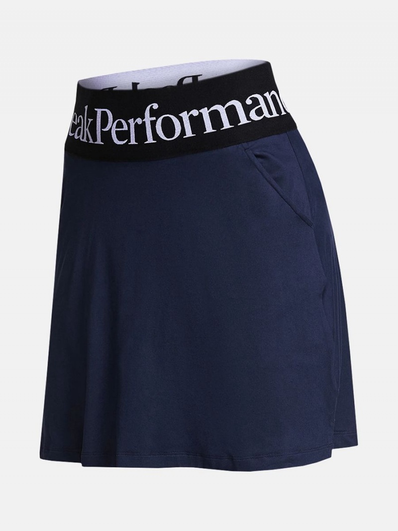 Peak Performance Turf Women's Skirt Navy | VQH84-385