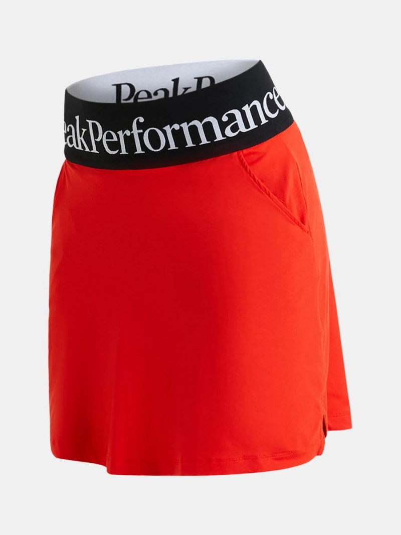 Peak Performance Turf Women's Skirt Red | JNE84-407