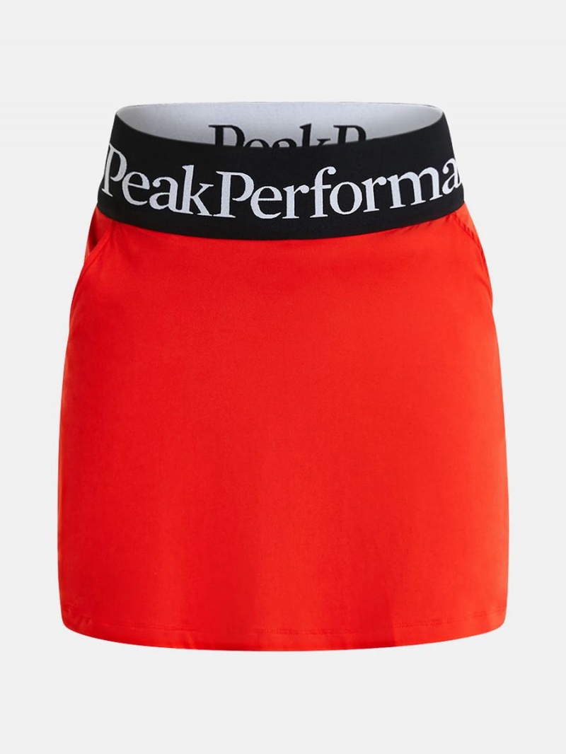 Peak Performance Turf Women\'s Skirt Red | JNE84-407