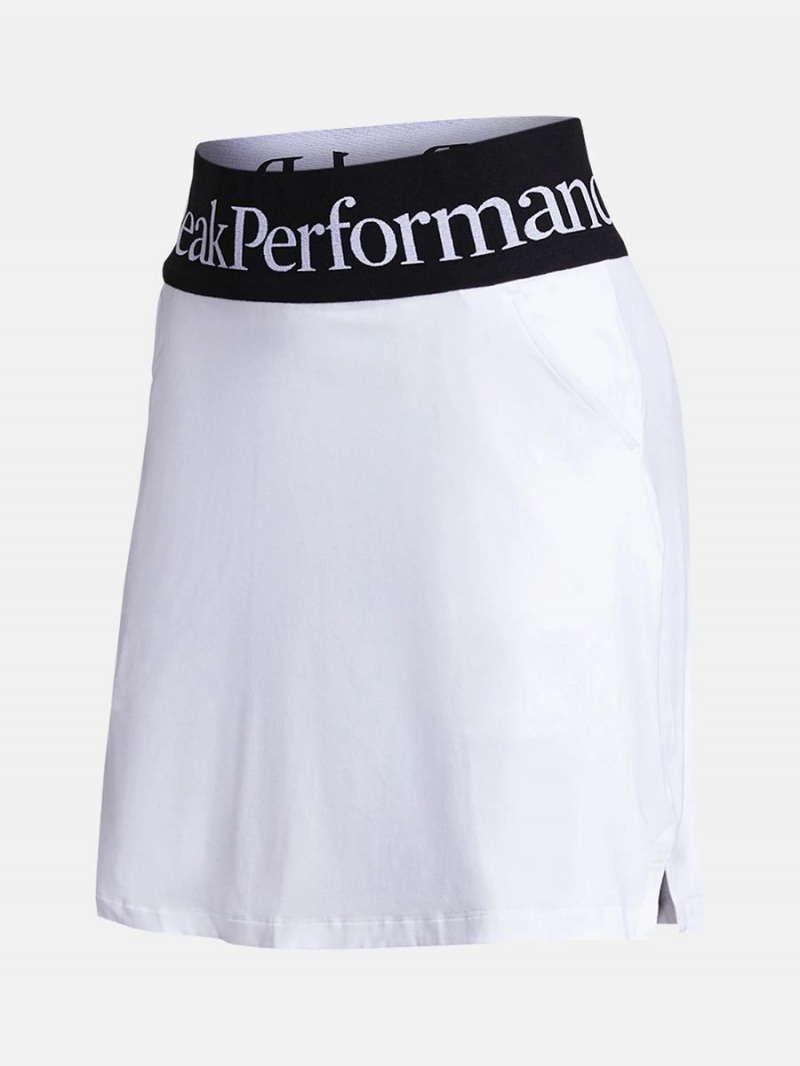 Peak Performance Turf Women's Skirt White | ACU42-943