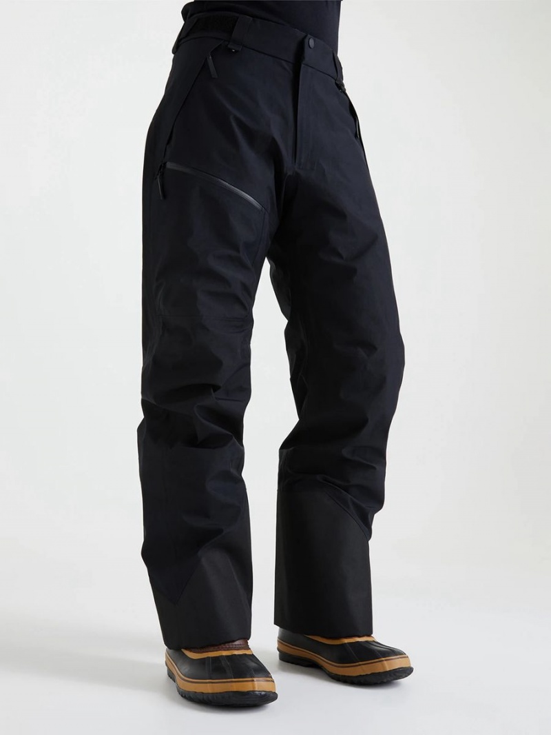 Peak Performance Vertical Gore-Tex 3L Men's Ski Pants Black | IEO26-817