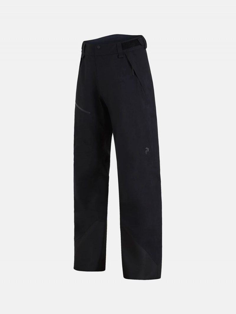 Peak Performance Vertical Gore-Tex 3L Men's Ski Pants Black | IEO26-817