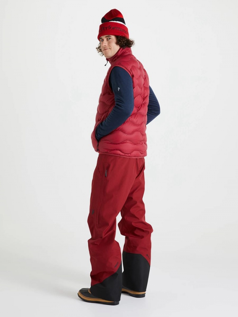 Peak Performance Vertical Gore-Tex 3L Men's Ski Pants Red | NQC09-529