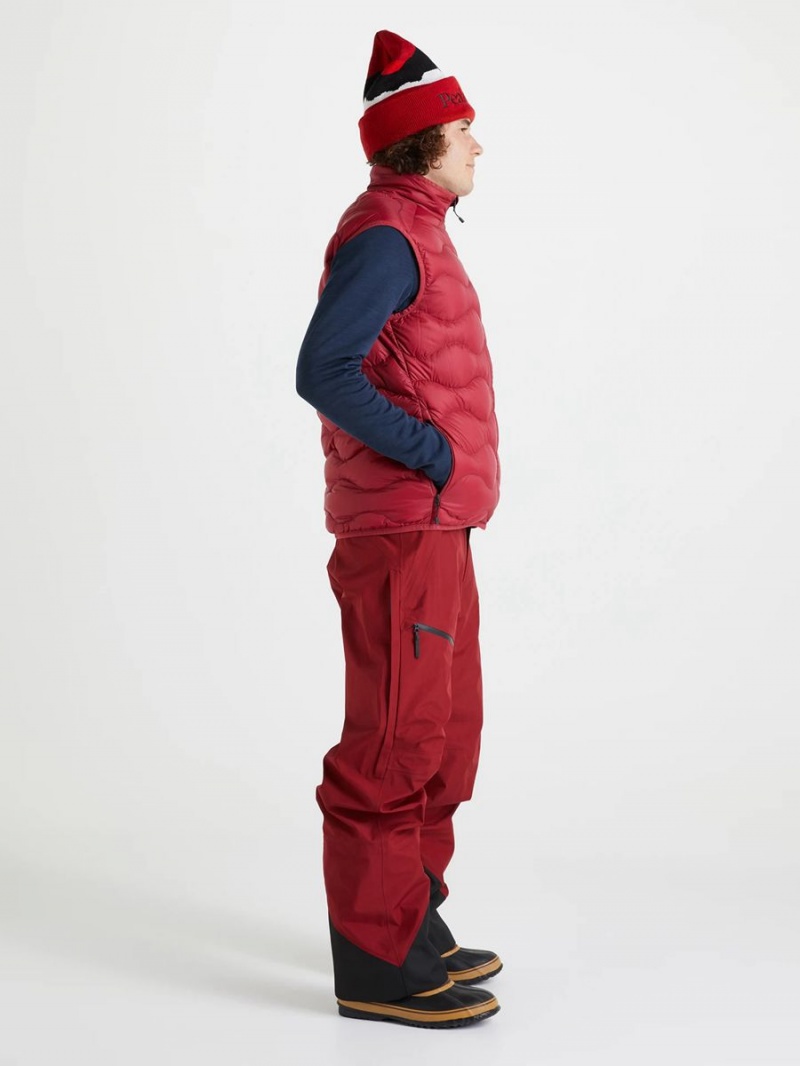 Peak Performance Vertical Gore-Tex 3L Men's Ski Pants Red | NQC09-529