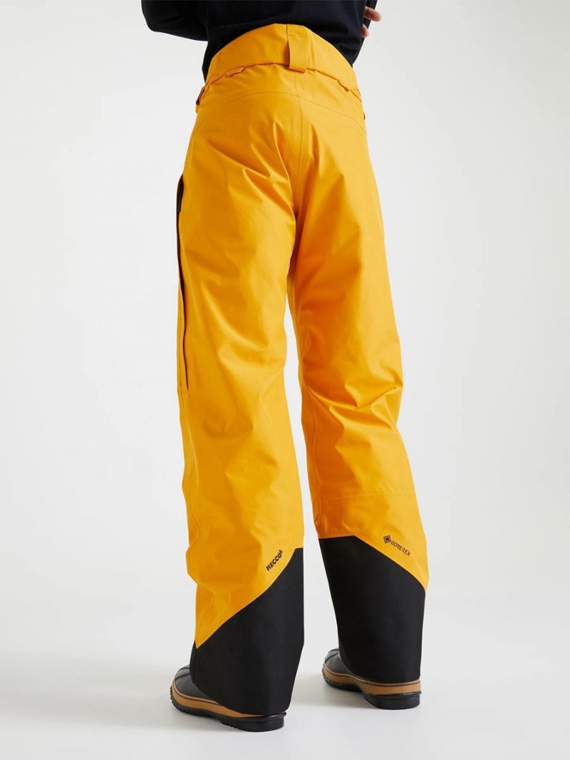 Peak Performance Vertical Gore-Tex 3L Men's Ski Pants Yellow | MMH07-836