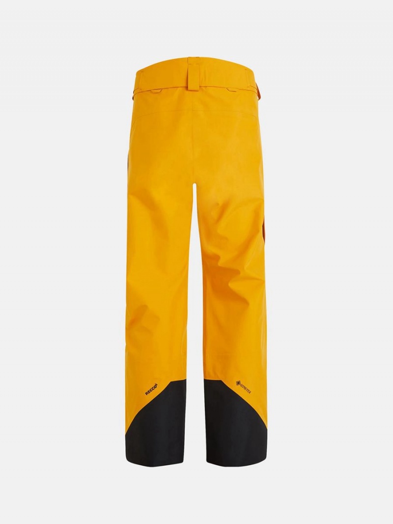 Peak Performance Vertical Gore-Tex 3L Men's Ski Pants Yellow | MMH07-836