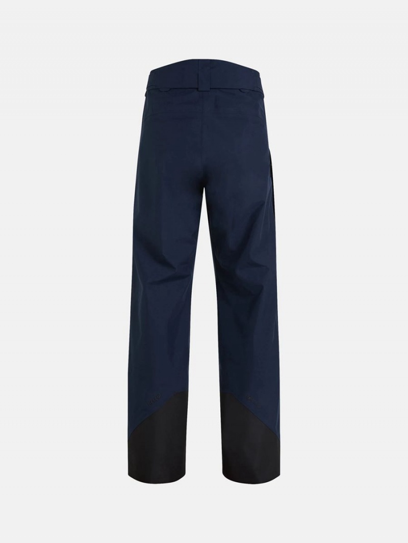 Peak Performance Vertical Gore-Tex 3L Men's Ski Pants Navy | UED23-213