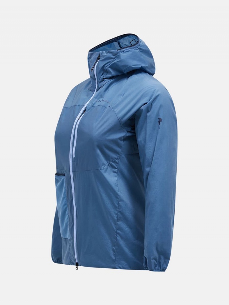 Peak Performance Vislight Alpha Women's Ski Jacket Blue | ZXM43-467