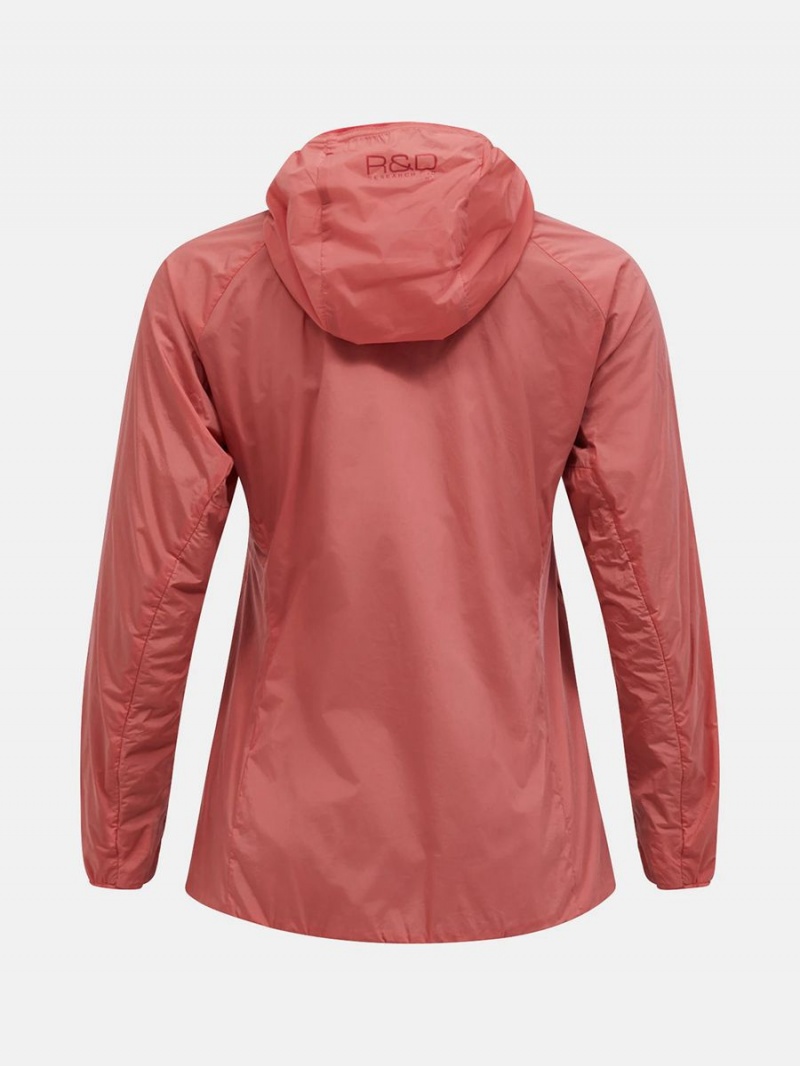 Peak Performance Vislight Alpha Women's Ski Jacket Pink | SAY03-916