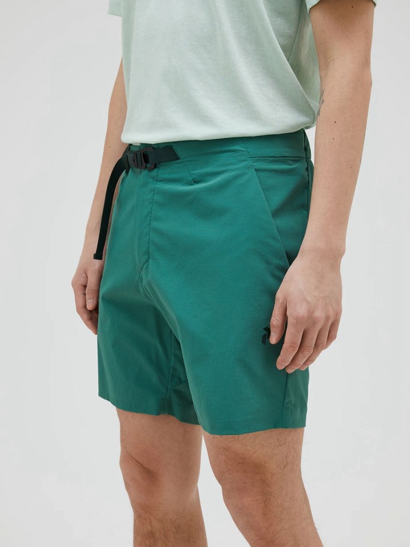 Peak Performance Vislight Light Men's Shorts Green | QTJ69-593