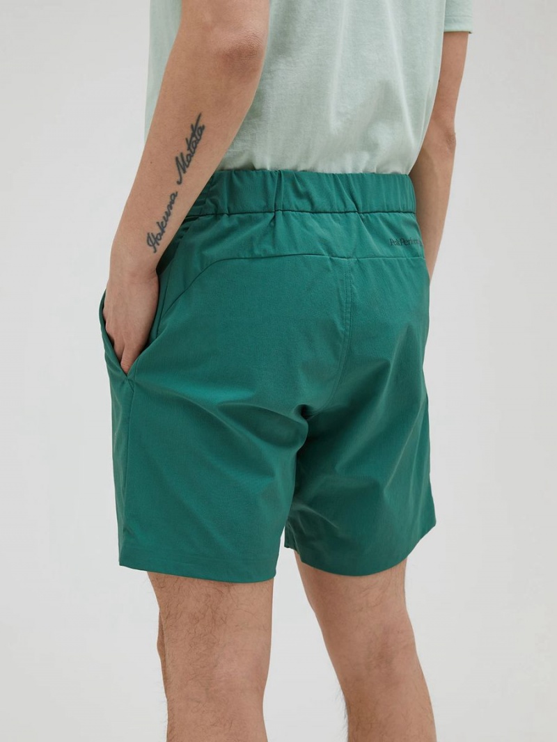 Peak Performance Vislight Light Men's Shorts Green | QTJ69-593