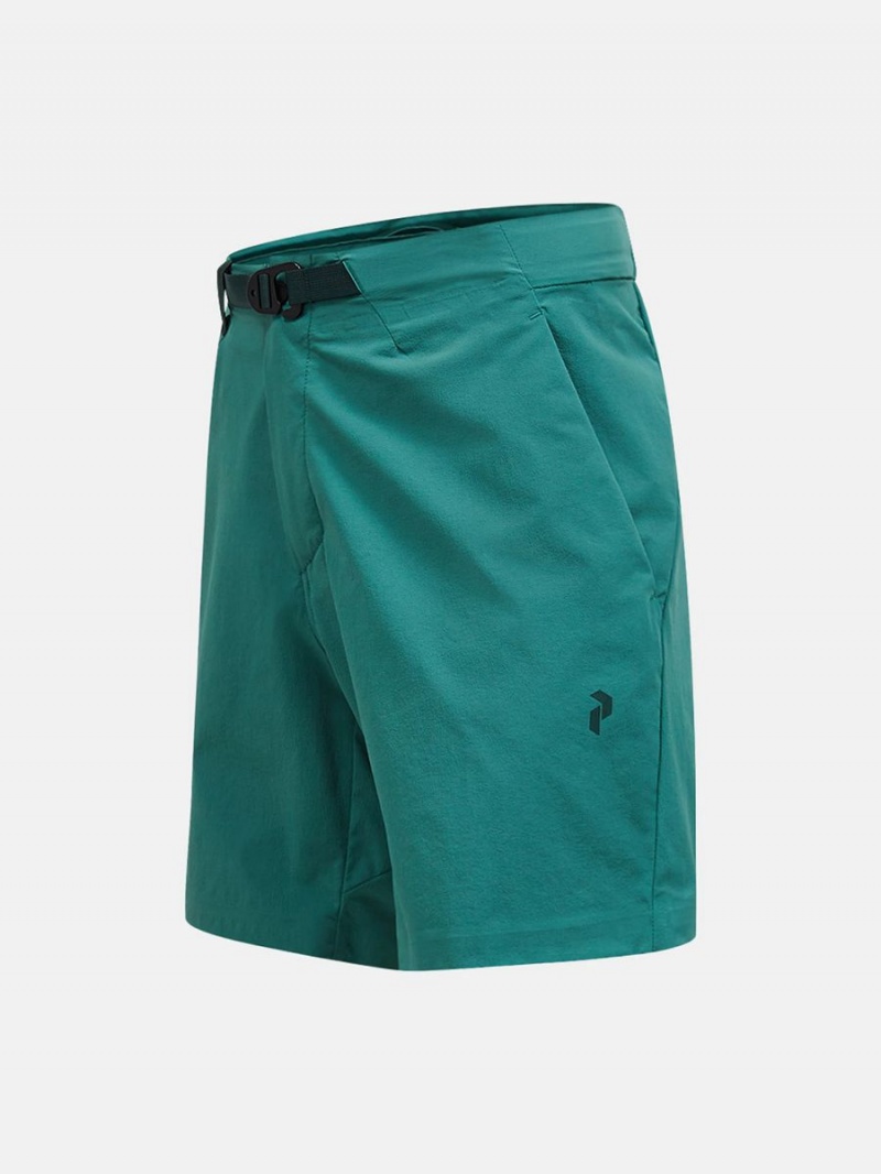 Peak Performance Vislight Light Men's Shorts Green | QTJ69-593