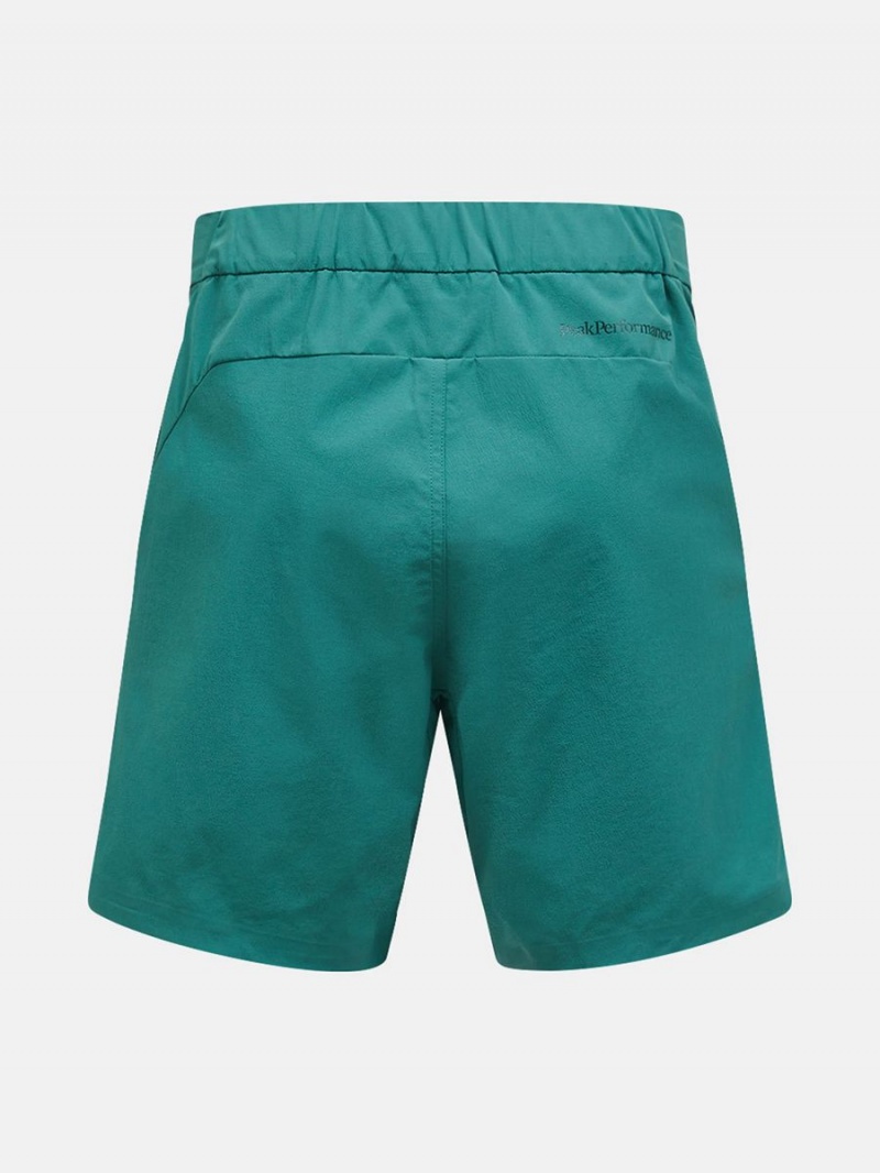 Peak Performance Vislight Light Men's Shorts Green | QTJ69-593