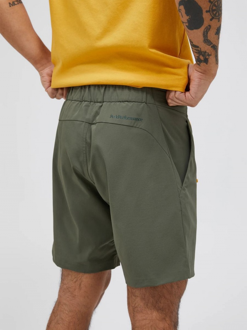 Peak Performance Vislight Light Men's Shorts Green | PDO35-888