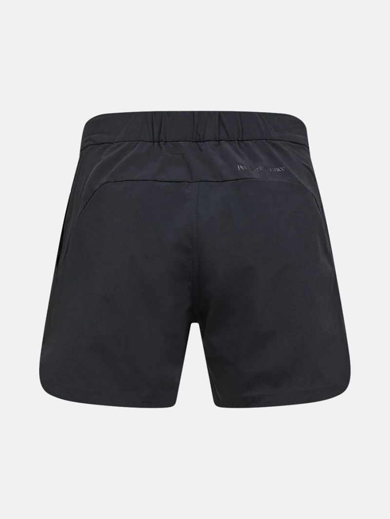 Peak Performance Vislight Light Women's Shorts Black | HTC48-505