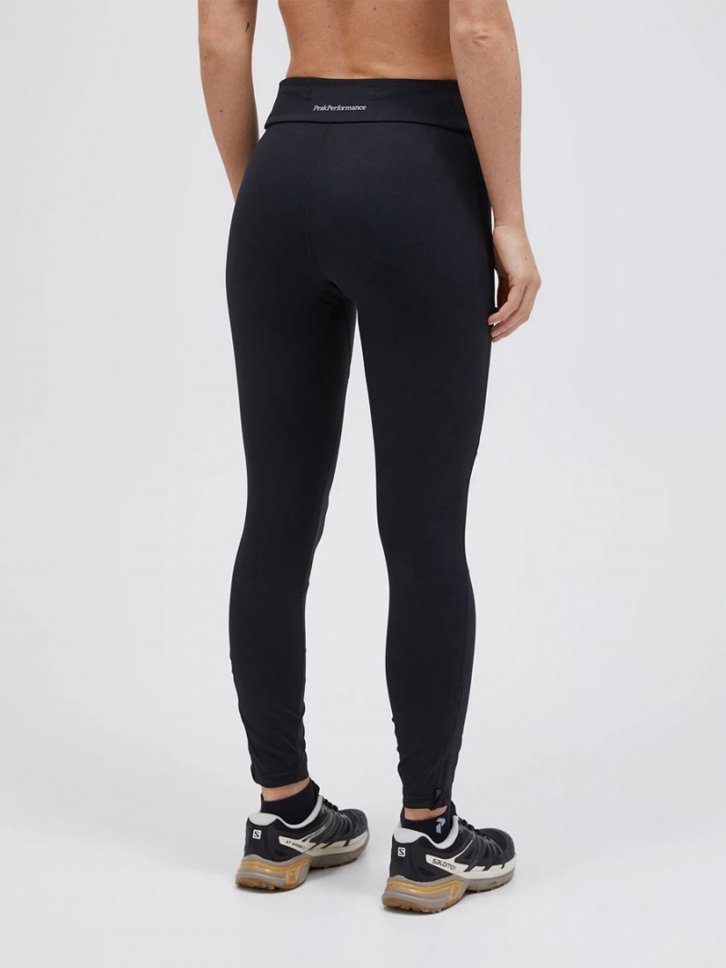 Peak Performance Vislight Track Women's Leggings Black | DHJ11-476