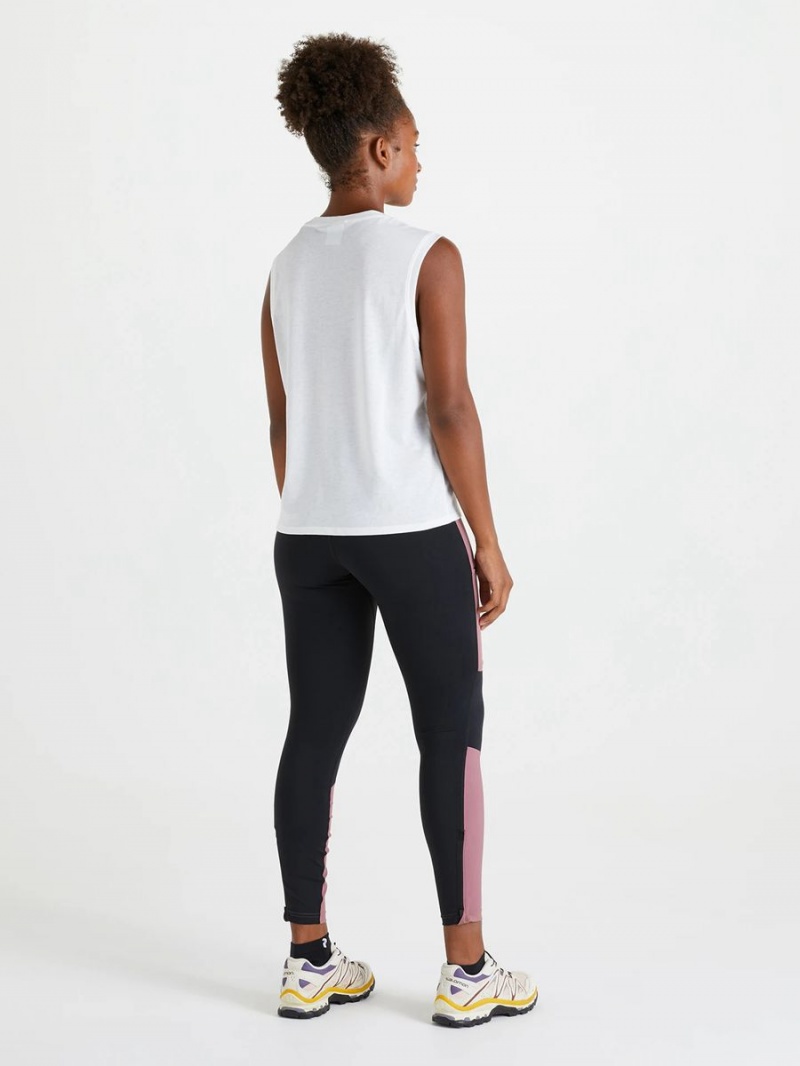 Peak Performance Vislight Track Women's Leggings Pink / Black | ZVW19-332