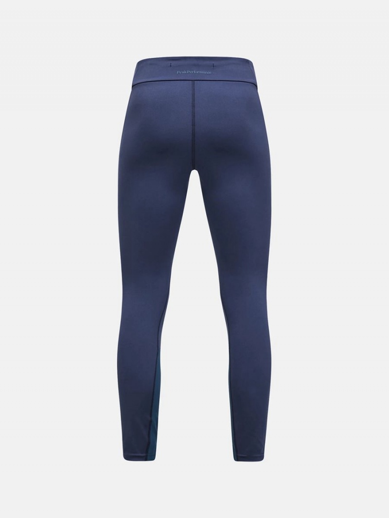 Peak Performance Vislight Track Women's Leggings Navy / Blue | RVK13-613