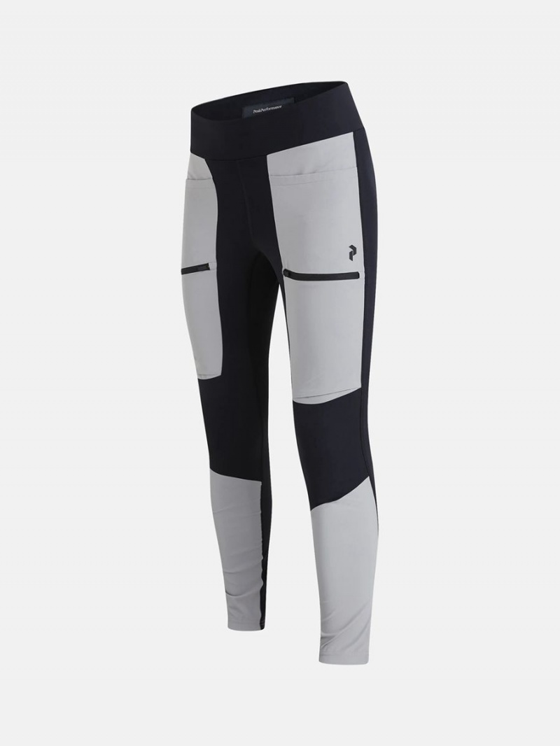 Peak Performance Vislight Track Women's Leggings Grey / Black | MLF90-334